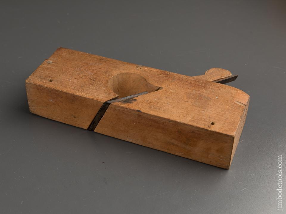 Two inch WAY & SHERMAN N. YORK Skew Rabbet Plane circa 1849-52 GOOD+ - 89707
