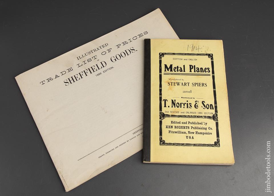 Books:  Reprint of 1889 SHEFFIELD GOODS Catalogue and Reprint of 1914 SPIERS & NORRIS Catalogues - 89762