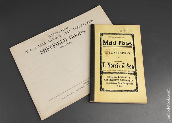 Books:  Reprint of 1889 SHEFFIELD GOODS Catalogue and Reprint of 1914 SPIERS & NORRIS Catalogues - 89762