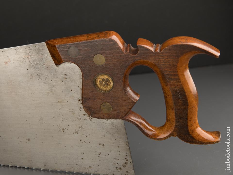 Drop Dead Stunning! WOODROUGH & MC PARLIN No. 7 Hand Saw NEW OLD STOCK - 89787U