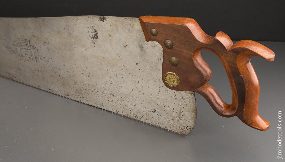 Stunning! DISSTON No. 76 "Centennial" Hand Saw - 89812U