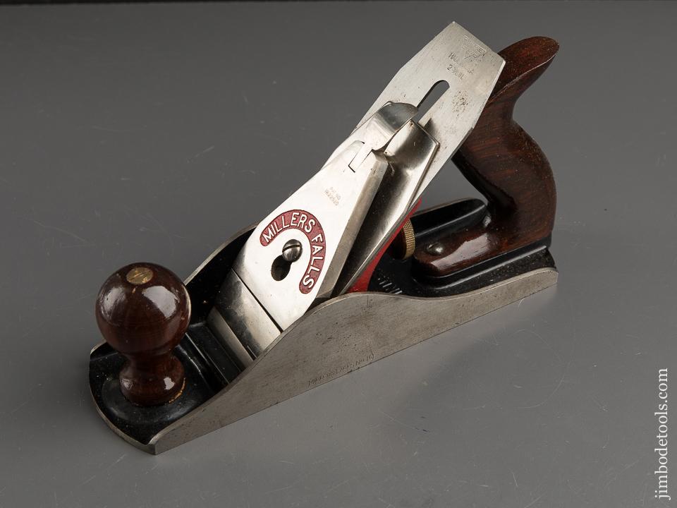 Near Mint! MILLERS FALLS No. 10 Smooth Plane - 89837