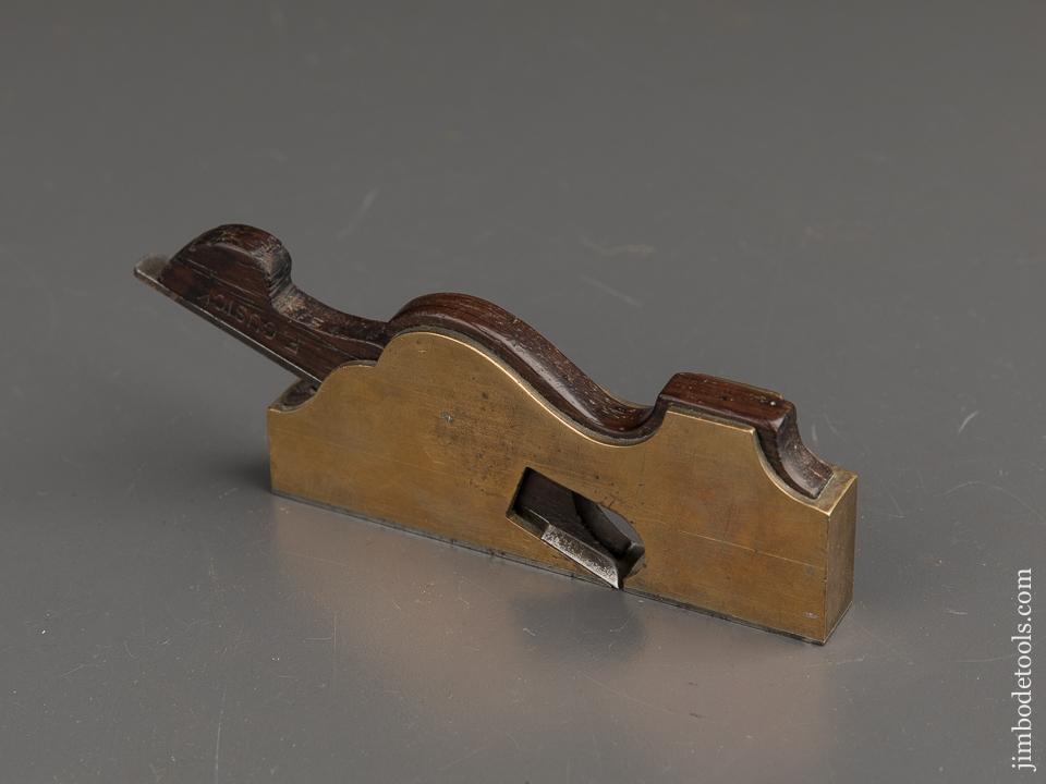 Stunning Rosewood & Gunmetal Infill Shoulder Plane - 89844