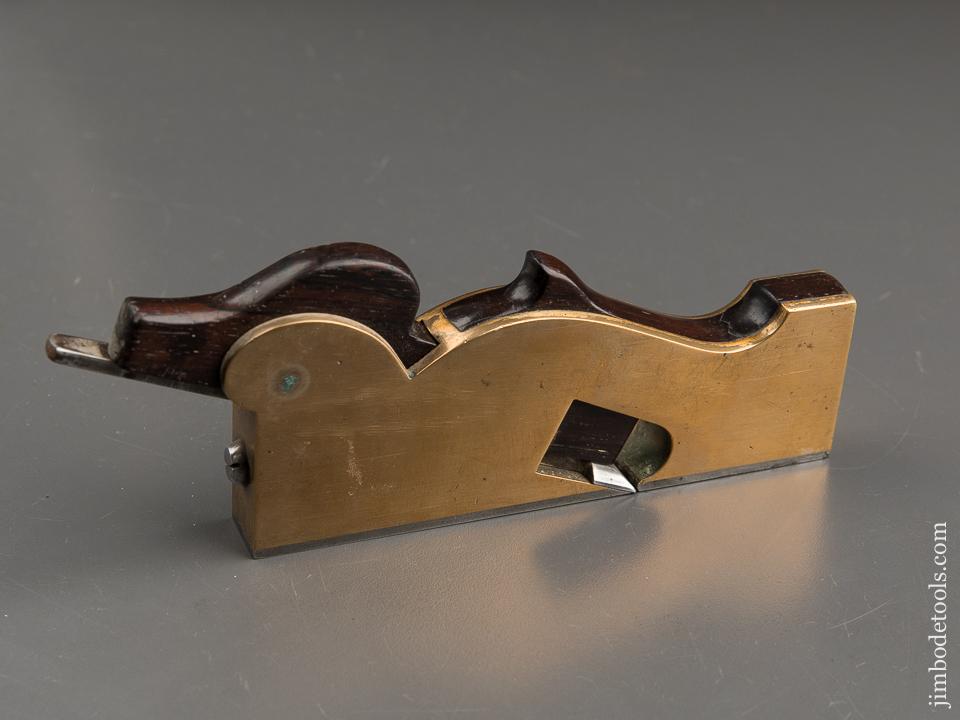 Fabulous Gunmetal & Rosewood Shoulder Plane - 89847