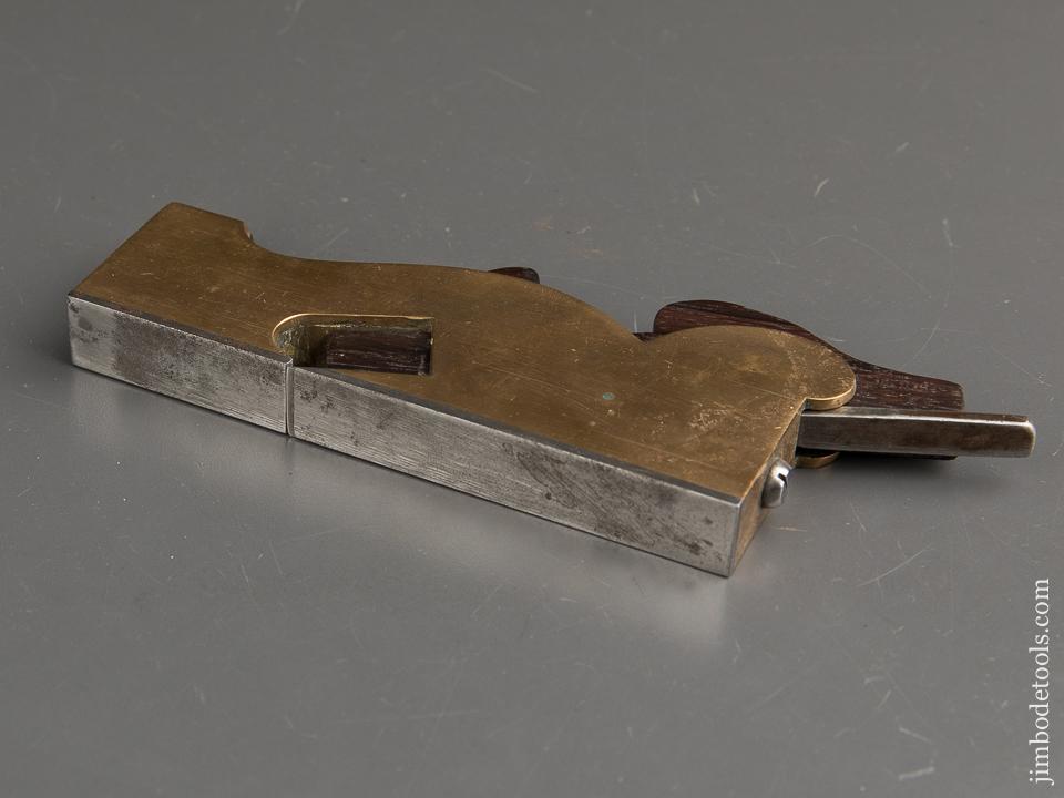 Fabulous Gunmetal & Rosewood Shoulder Plane - 89847