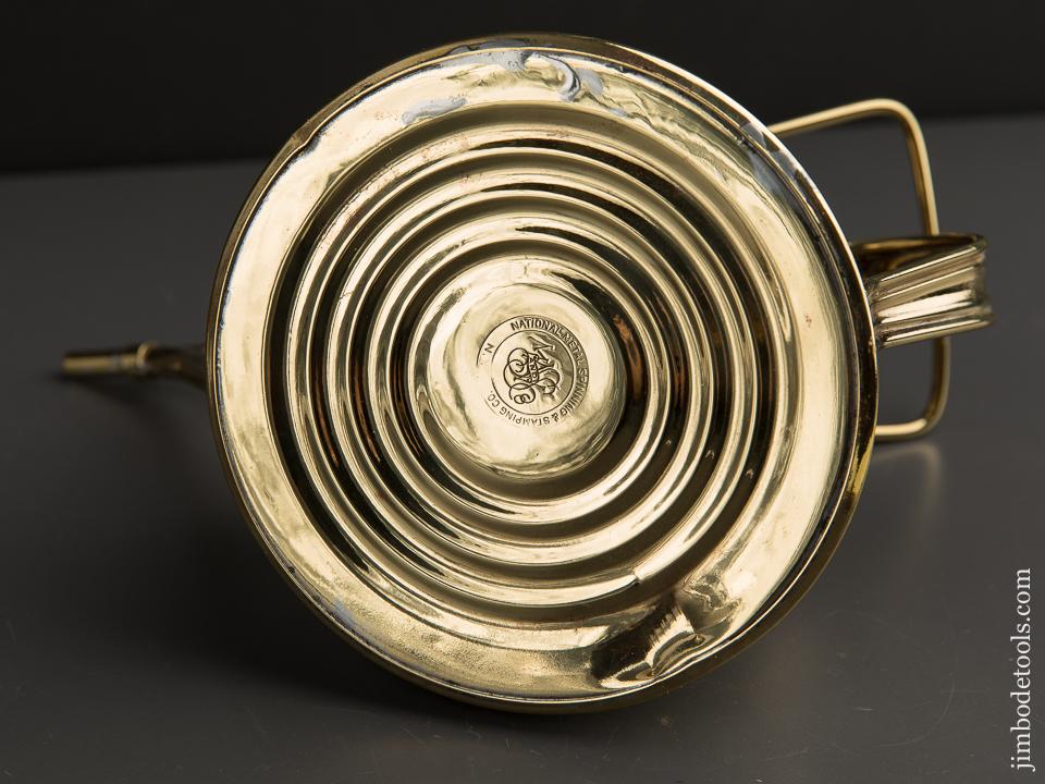 Beautiful Brass Eleven inch Oil Can - 89850U