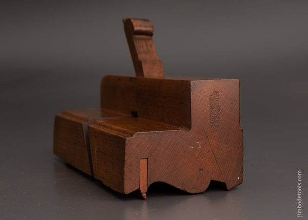 Monster 3 11/16 inch Crispy Complex Moulding Plane by GRIFFITHS NORWICH circa 1803-1958 FINE - 89894