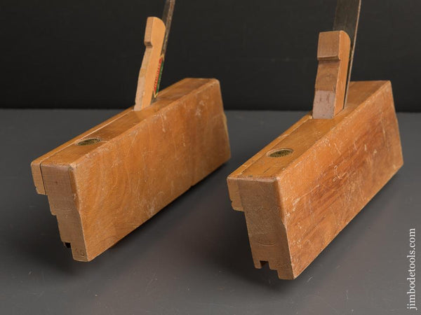 Pair of GOLDENBERG ZORNHOFF 3/4 inch Tongue & Groove Planes EXTRA FINE - 89897