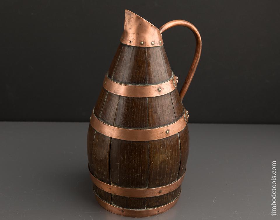 Lovely French Coopered Cider Jug - 89898