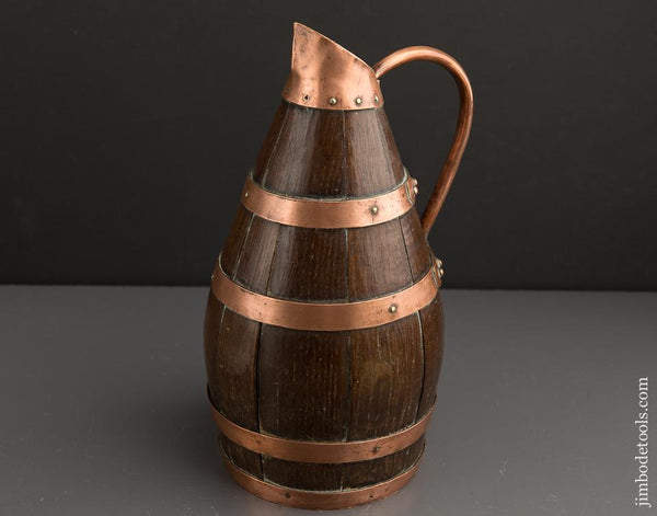 Lovely French Coopered Cider Jug - 89898