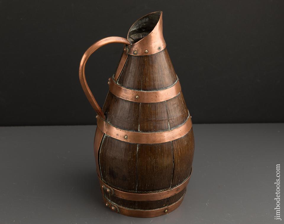 Lovely French Coopered Cider Jug - 89898