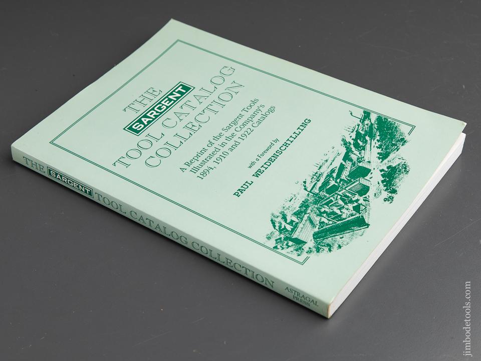 Book:  THE SARGENT TOOL CATALOG COLLECTION of Reprints - 89903