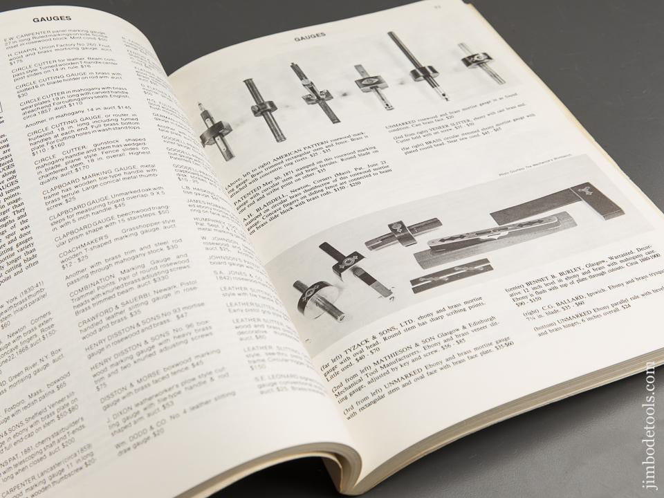 Book:  THE ANTIQUE TOOL COLLECTOR'S GUIDE TO VALUE by Ronald S. Barlow - 89907