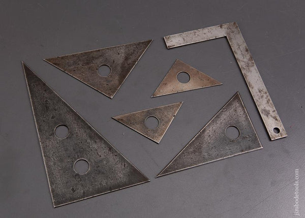 Lot of Six Squares - 89912