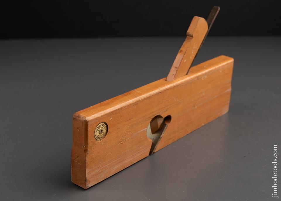 Crisp 7/8 inch Rabbet Plane by GOLDENBERG ZORNHOFF - 89924