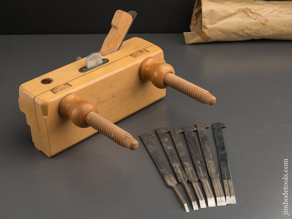 Extra Fine User STEINER Plow Plane with Seven Irons - 89940