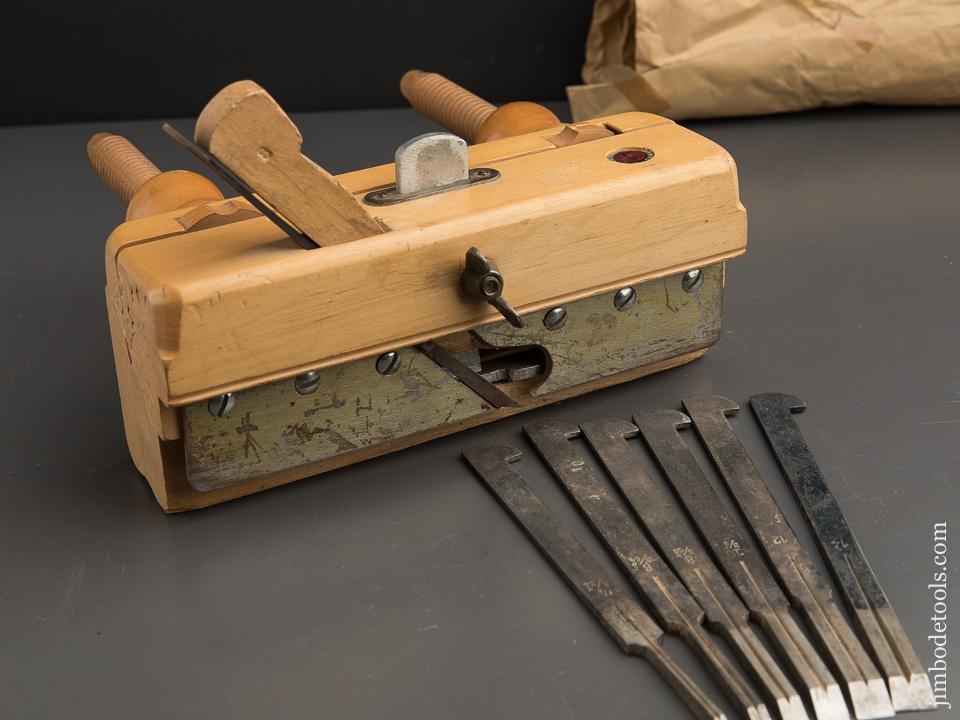 Extra Fine User STEINER Plow Plane with Seven Irons - 89940