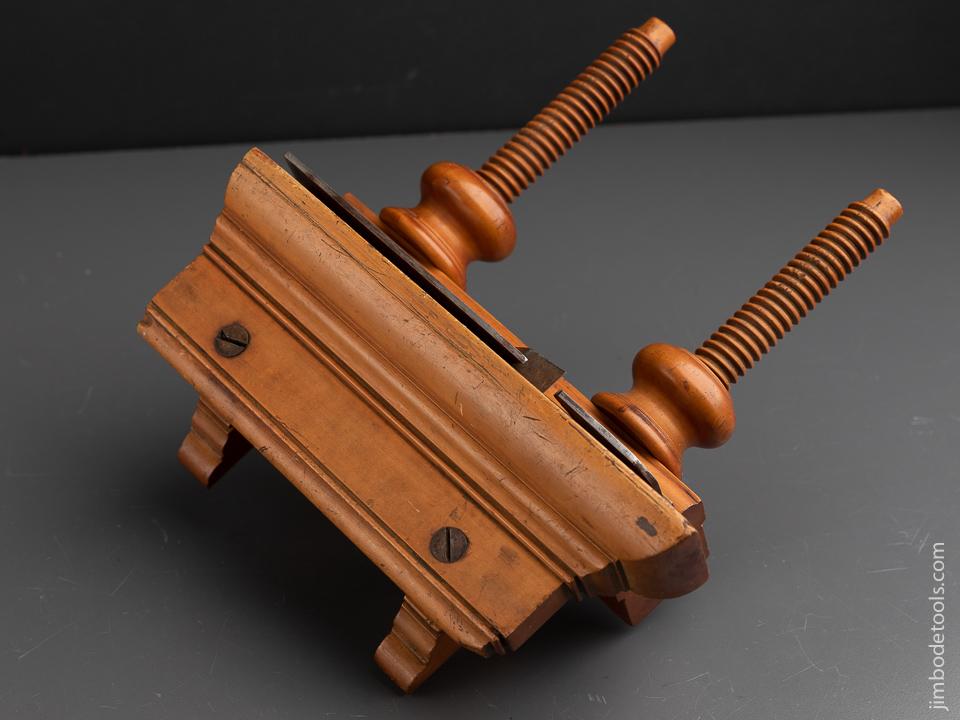 J. KELLOGG AMHERST MS Screw Arm Plow Plane circa 1835-67 - 89944