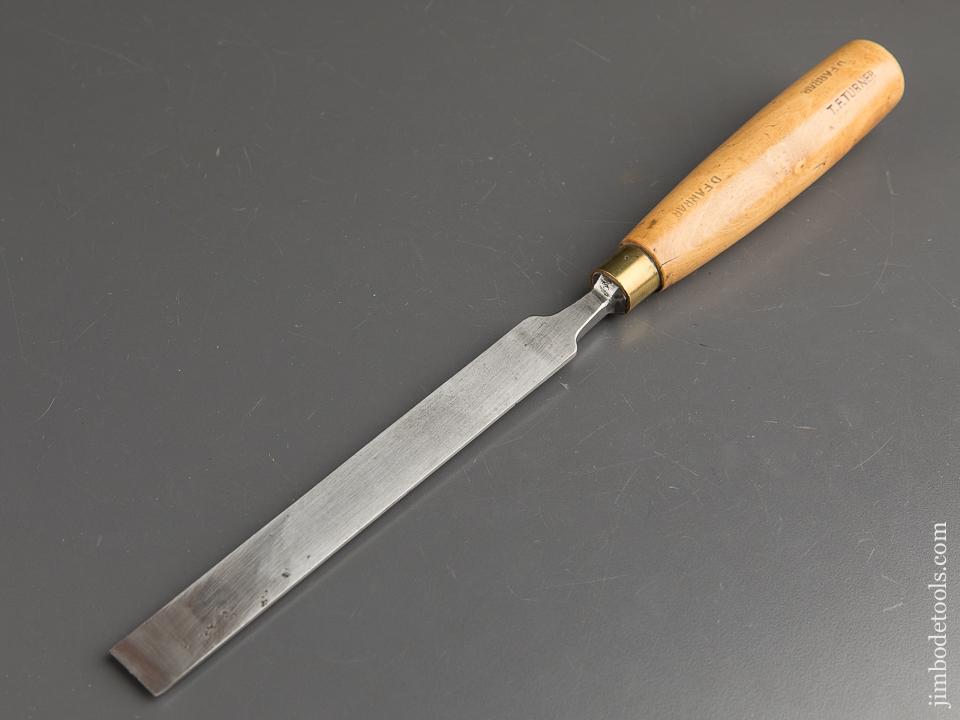 3/4 inch Wide English Boxwood Handled I. SORBY Long Thin Paring Chisel - 89952