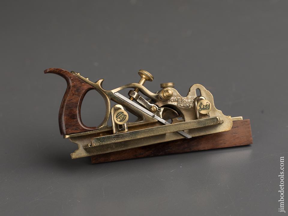 Miniature MAYO Patent September 14, 1875 Plow Plane by PAUL HAMLER - 89963U