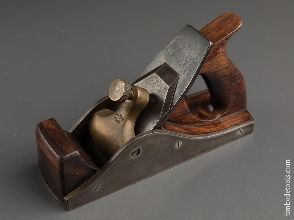 Crisp! NORRIS No. 12 Smooth Plane with Rosewood Infill PRE-WAR - 90001U