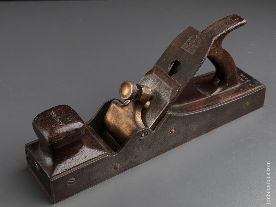 FINE Fourteen inch Scottish Iron Panel Plane with Mahogany Infill - 90012