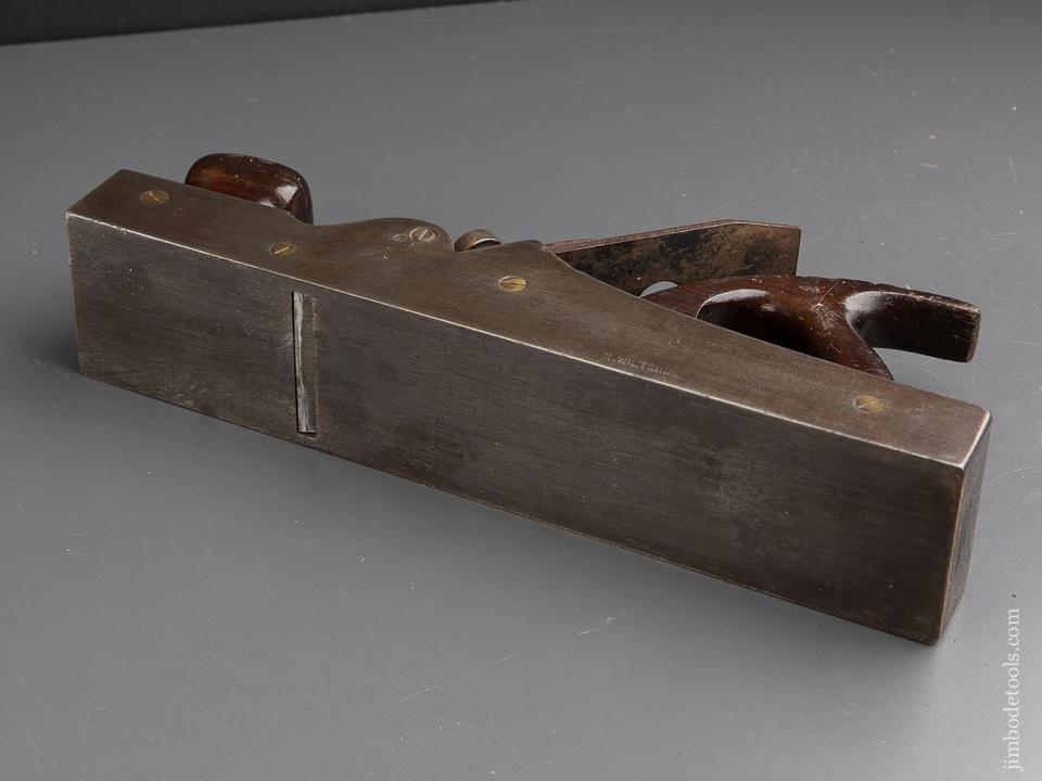 FINE Fourteen inch Scottish Iron Panel Plane with Mahogany Infill - 90012