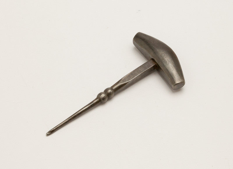 Fancy Little French Iron Barrel Tester