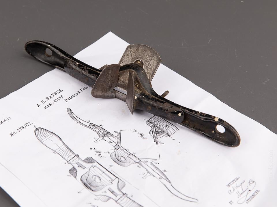 HAYNES Patent February 27, 1883 STANLEY No. 65 Chamfer Shave - 90022