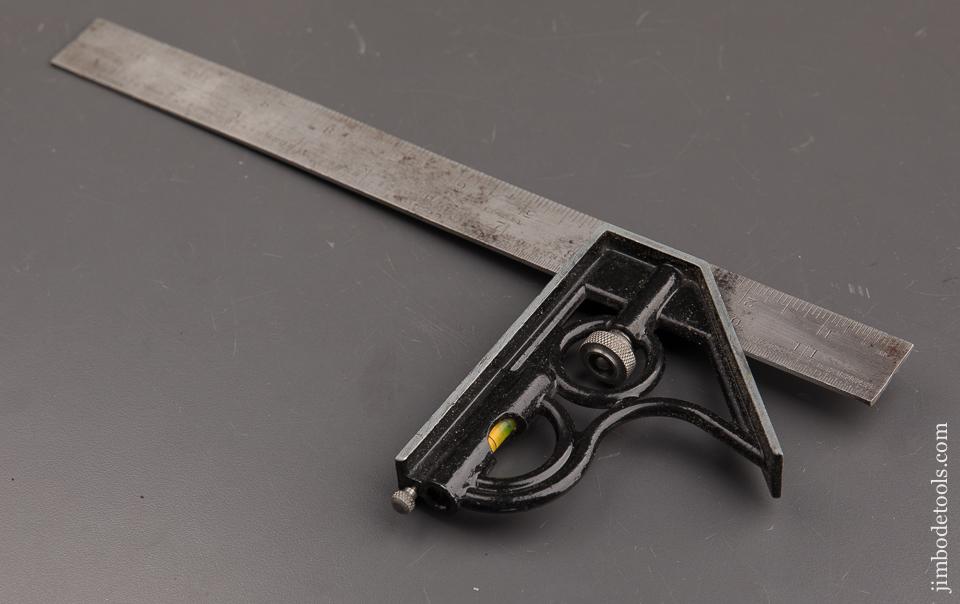 Extra Fine UNION TOOL CO Twelve inch Combination Square - 90056