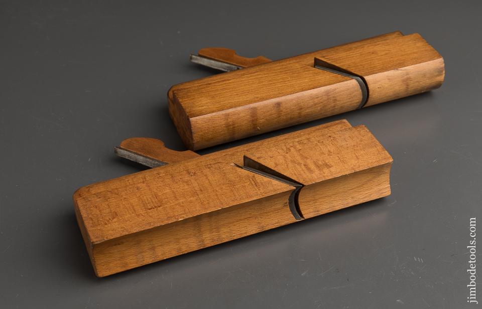 Pair of UNION FACTORY No. 16 Hollow & Round Molding Planes circa 1860-1901 - 90069
