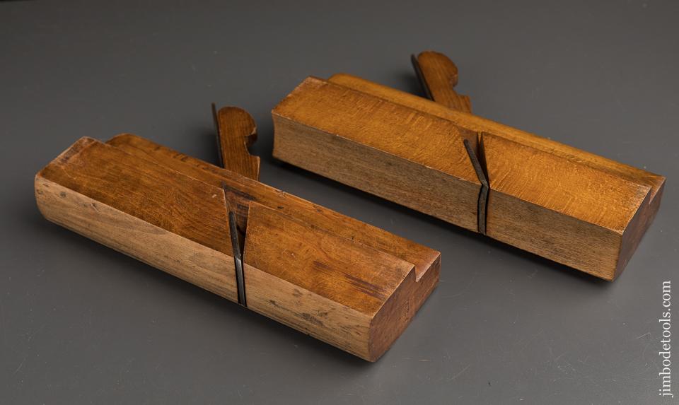 Pair of NEW HAVEN PLANE CO No. 18 Hollow & Round Molding Planes - 90071