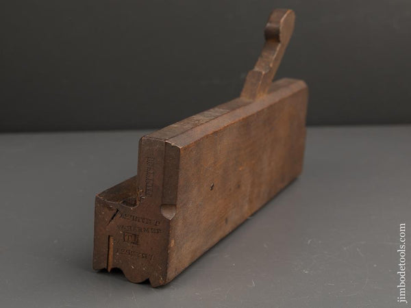 18th Century 1 7/8 inch Wide MUTTER Crispy Complex Moulding Plane circa 1766-1799 FINE - 90074