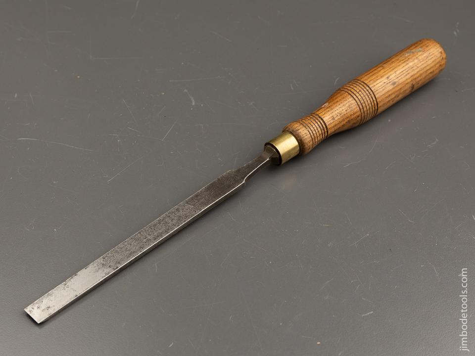 1/2 inch Ash Handled Long Thin English I. SORBY Paring Chisel - 90079