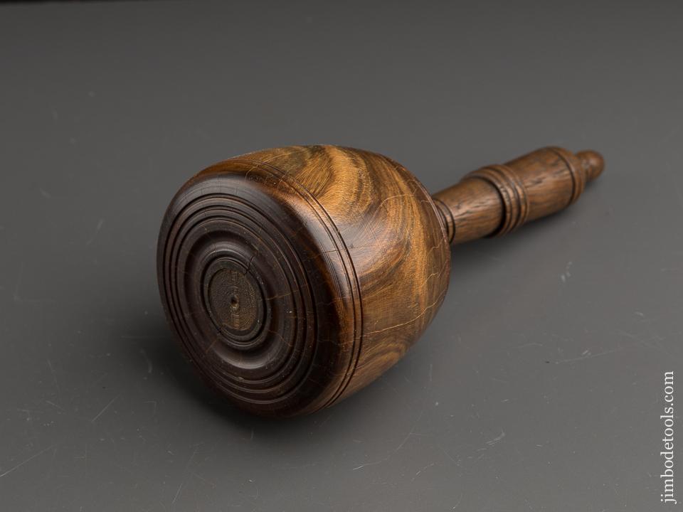 Stunning Fancy 34 ounce Lignum Vitae Mallet - 90084