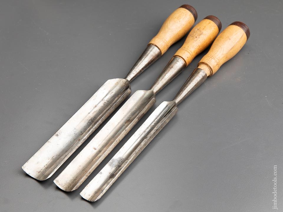 Set of Three T.H. WITHERBY Gouges LIKE NEW! - 90089