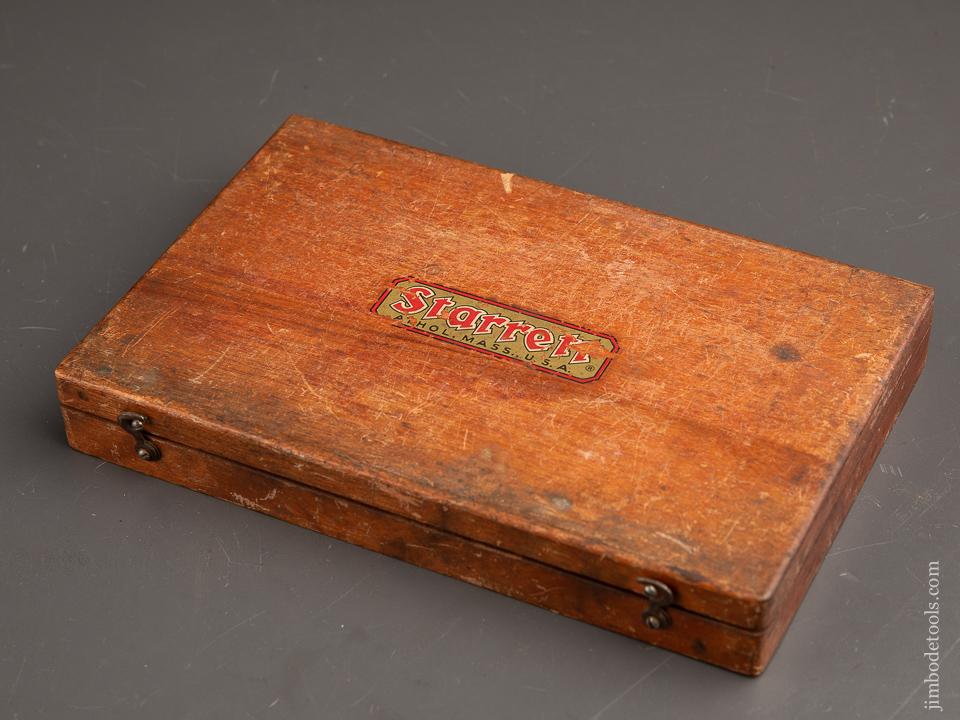 Six inch STARRETT Try Square in Original Wooden Box - 90675