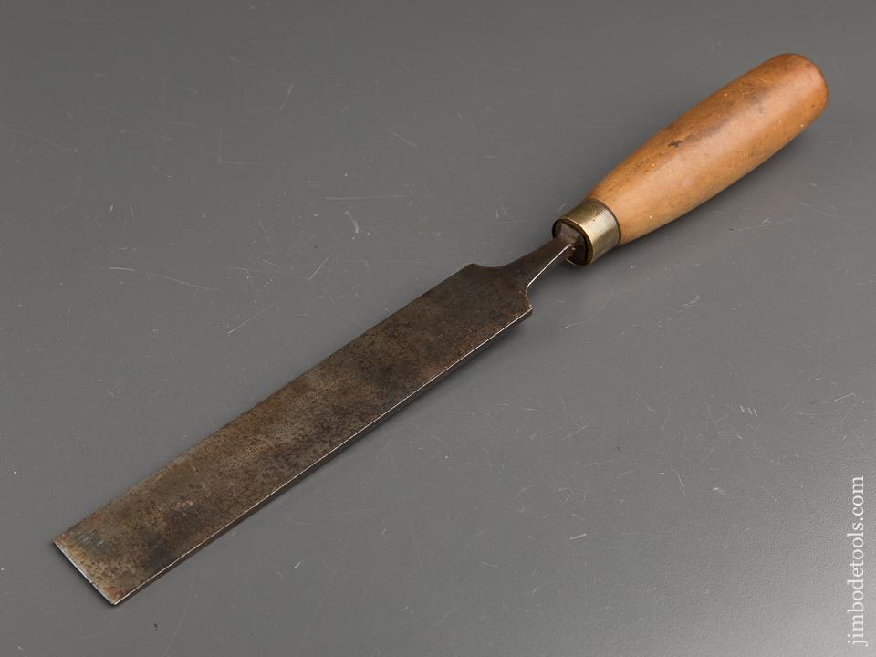 1 1/2 inch Long Thin MARPLES English Boxwood Handled Paring Chisel - 90095