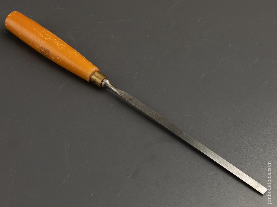 Long Thin 1/4 inch SORBY English Paring Chisel - 90100