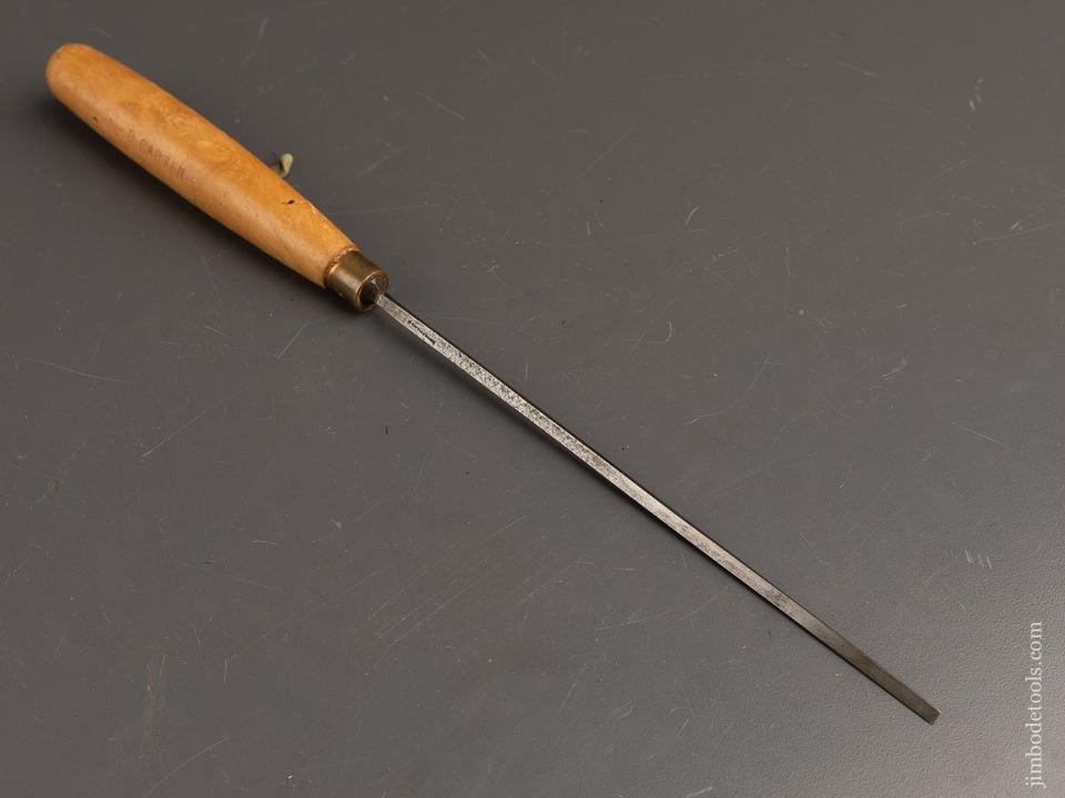Long Thin 1/8 inch MARPLES Boxwood Handled English Paring Chisel - 90106
