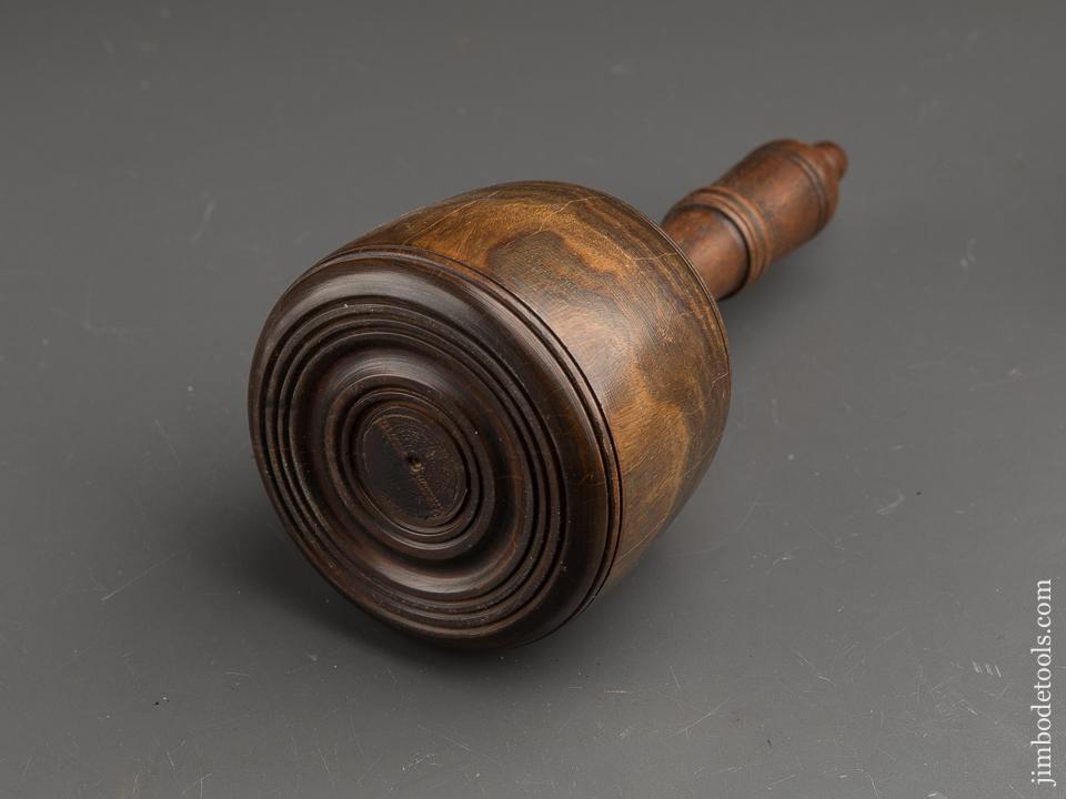 Stunning 28 ounce Fancy Lignum Vitae Mallet - 90123