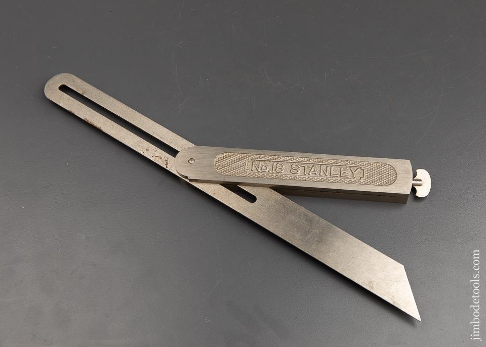 RARE Size! MINT Twelve inch STANLEY No. 18 Eureka T Bevel - 90128