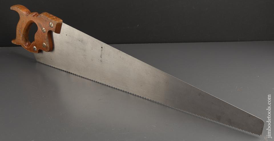 Extra Fine! 8 point 26 inch Crosscut ATKINS No. 65 Hand Saw - 90134