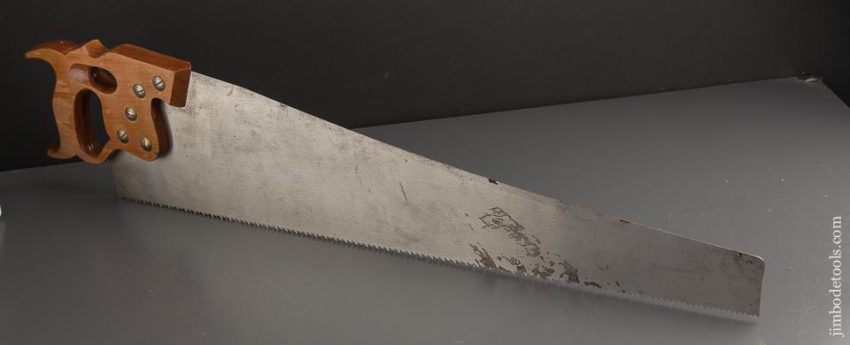 Near-Factory MINT 5 1/2 point 26 inch Rip DISSTON D8 Hand Saw - 90135