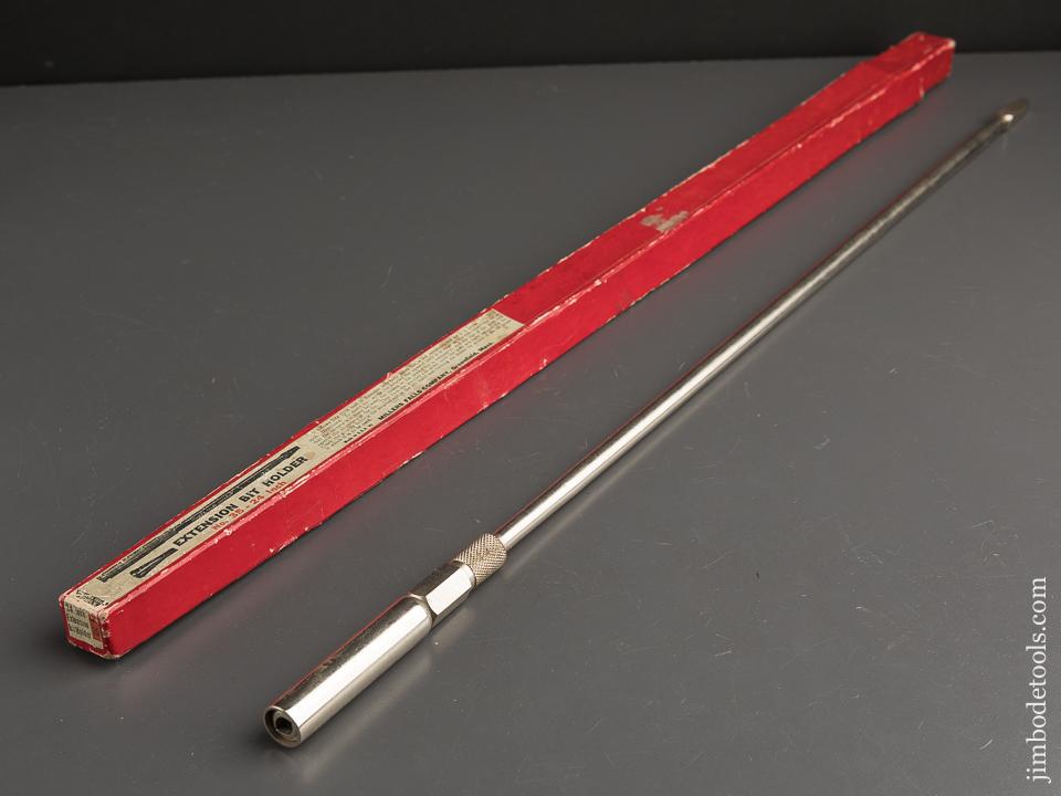 24 inch MILLERS FALLS Extension Bit Holder MINT in Original Box - 90151