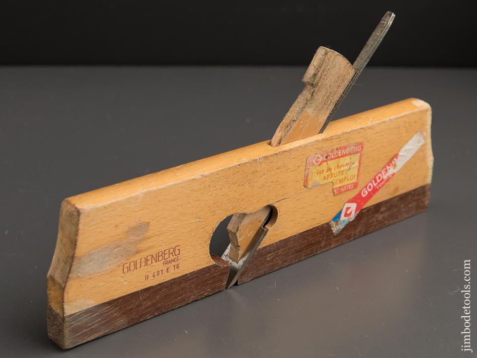 Extra Fine 5/8 inch Straight Rabbet Plane by GOLDENBERG FRANCE - 90156