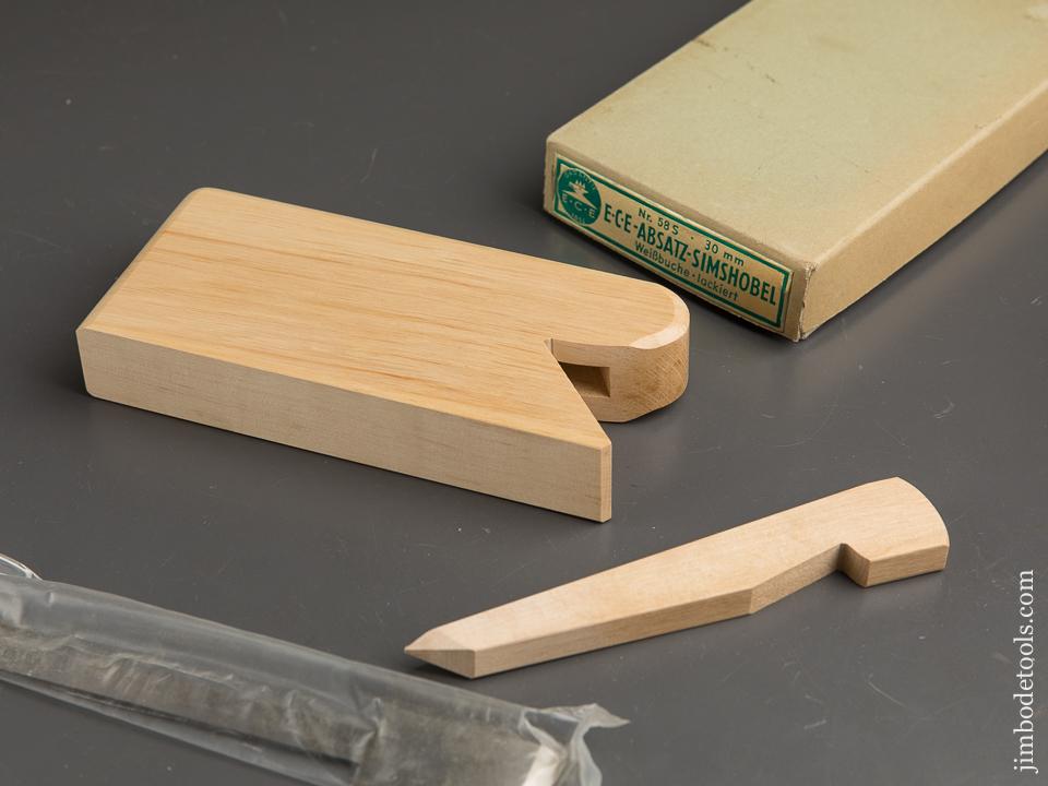 ECE 30mm Bull Nose Rabbet Plane MINT in Original Box - 90165