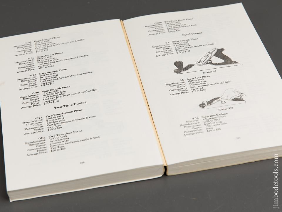 Book:  ANTIQUE & COLLECTIBLE STANLEY TOOLS A GUIDE TO IDENTITY AND VALUE by John Walter - 90172