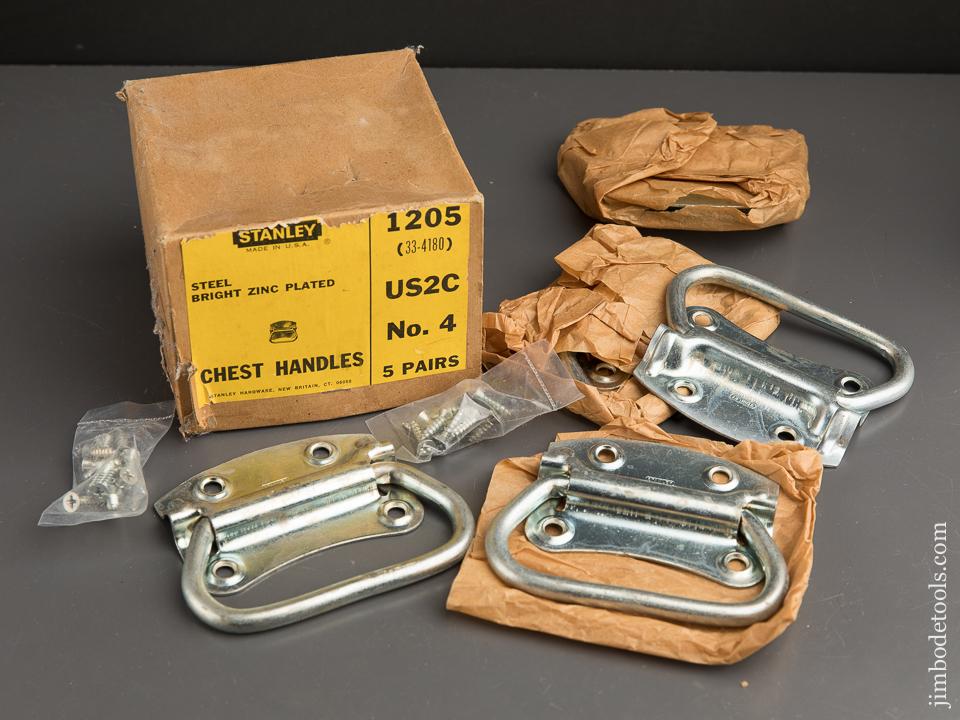 STANLEY No. 4 Chest Handles in Original Box - 90174