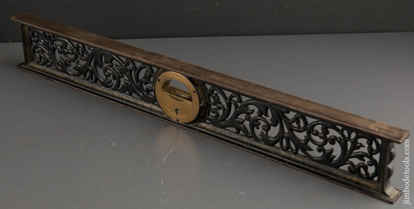 Extra Fine! 24 inch DAVIS Patent September 17, 1867 Tall Frame Spirit Level - 90180